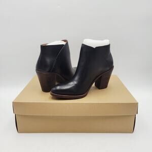 Lucky Brand Eesa Block Heel Booties Women’s Black Sz 6M